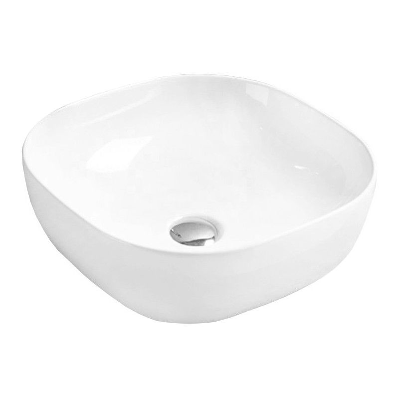 Mexen Vera countertop washbasin 42 x 42 cm, White - 21074100
