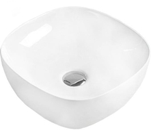 Mexen Sara countertop sink 37 x 37 cm, white - 21123700