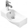Mexen Hugo countertop washbasin right-hand 45 x 24 cm, White - 21254500R