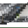 Mexen Apia sliding shower door 140 cm, Stripes, Chrome - 845-140-000-01-20