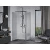 Mexen Apia extendable shower cubicle 90 x 70 cm, Transparent, Chrome - 840-090-070-01-00