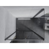 Mexen Apia sliding shower enclosure 90 x 80 cm, transparent, chrome - 840-090-080-01-00