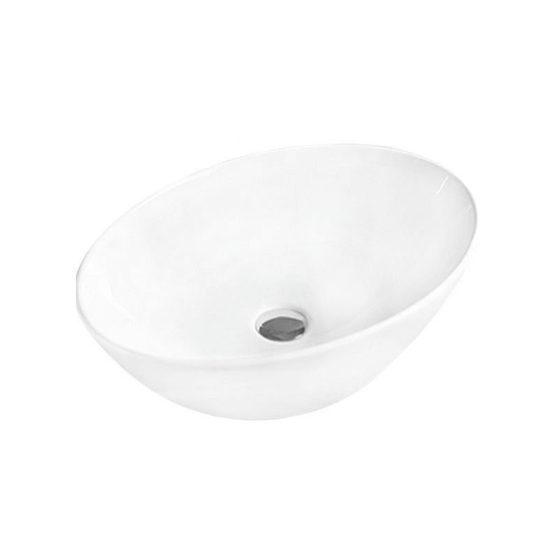 Mexen Marina countertop washbasin 56 x 38 cm, White - 21195600