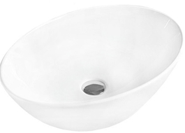 Mexen Marina countertop washbasin 56 x 38 cm, White - 21195600