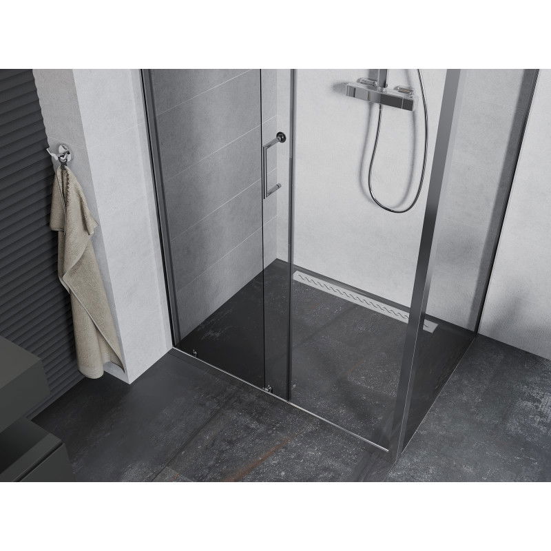 Mexen Apia sliding shower cabin 105 x 90 cm, transparent, chrome - 840-105-090-01-00