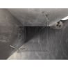 Mexen Lunar Duo shower enclosure pivot 85 x 85 cm, transparent, brushed nickel - 834-085L-085P-97-00