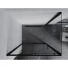 Mexen Apia extendable shower cubicle 100 x 70 cm, Transparent, Black - 840-100-070-70-00