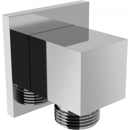 Mexen Cube angled connector, chrome - 79340-00