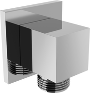 Mexen Cube corner connection, chrome - 79340-00