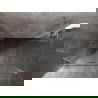 Mexen Lunar Duo shower cabin hinged 110 x 95 cm, transparent, brushed nickel - 834-110L-095P-97-00