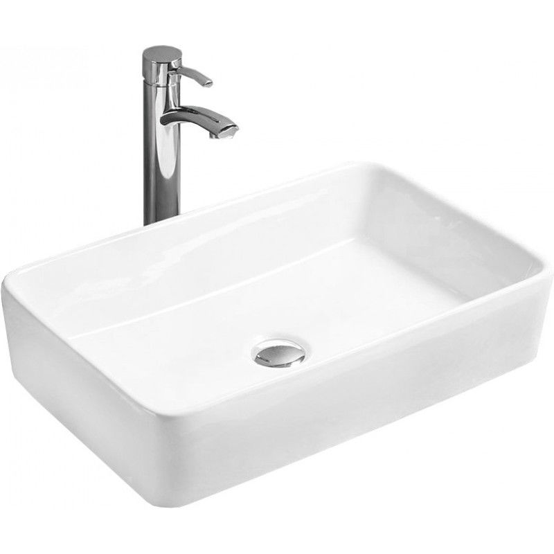 Mexen Catia countertop washbasin 58 x 37 cm, White - 21315800