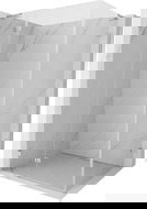 Mexen Lunar L Hinged Shower Enclosure Left 90 x 80 cm, Transparent, Chrome - 834L-090-080-01-00-L