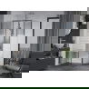 Mexen Apia extendable shower cubicle 100 x 70 cm, Stripes, Chrome - 840-100-070-01-20
