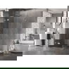 Mexen Lunar L Shower Cabin Left Hinged 90 x 90 cm, Transparent, Chrome - 834L-090-090-01-00-L