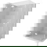 Mexen Lunar left-side hinged shower cabin 75 x 70 cm, transparent, white - 834-075-070-20-00-L