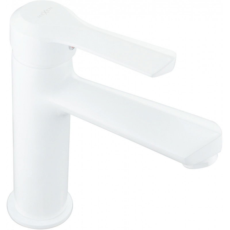 Mexen Sabre washbasin mixer tap, White - 72100-20