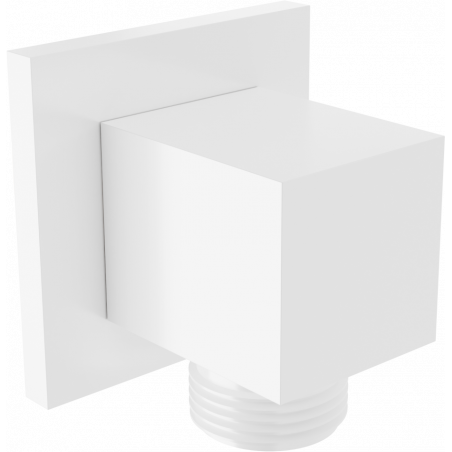 Mexen Cube angled connector, white - 79340-20