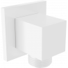 Mexen Cube angled connector, white - 79340-20