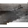 Mexen Lunar L left hinged shower cabin 85 x 80 cm, transparent, brushed gun gray - 834L-085-080-66-00-L