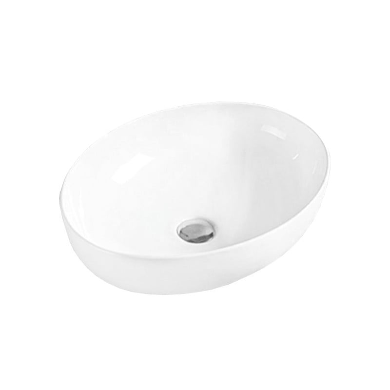 Mexen Jowita countertop sink 52 x 39 cm, white - 21355200