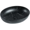 Mexen Orsola countertop sink 52 x 39 cm, black stone - 21365271