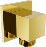 Mexen Cube angle connector, Gold - 79340-50