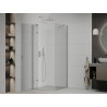 Mexen Roma tilting shower enclosure 100 x 100 cm, transparent, chrome - 854-100-100-01-00