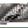 Mexen Lunar L right-opening shower cabin 85 x 70 cm, transparent, brushed copper - 834L-085-070-65-00-P