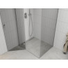 Mexen Roma pivot shower enclosure 70 x 120 cm, transparent, chrome - 854-070-120-01-00