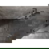 Mexen Lunar L Duo 115 x 100 cm Pivot Shower Enclosure, Clear, Gun Metal - 834L-115L-100P-95-00