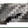 Mexen Lunar L Duo pivot shower cabin 120 x 80 cm, transparent, gun metal - 834L-120L-080P-95-00