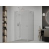 Mexen Roma swing shower cabin 95 x 80 cm, transparent, chrome - 854-095-080-01-00