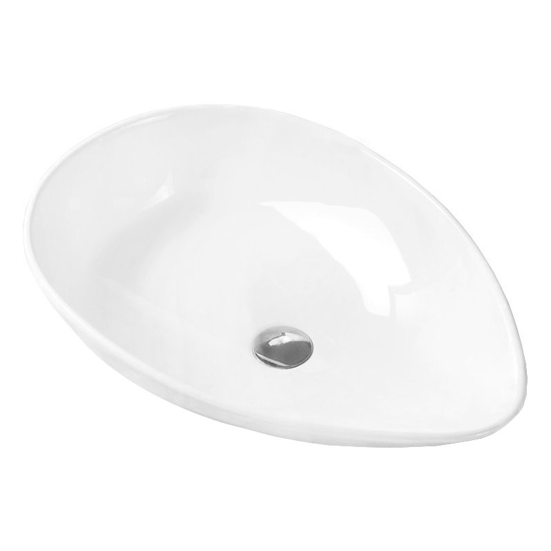 Mexen Livia countertop sink 65 x 44 cm, white - 21416500