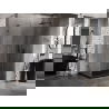 Mexen Lunar L Right-Swing Shower Enclosure 85 x 70 cm, Transparent, Gun Metal - 834L-085-070-95-00-P