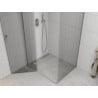 Mexen Roma swing shower cabin 100 x 90 cm, transparent, chrome - 854-100-090-01-00