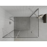 Mexen Roma swing shower cabin 105 x 70 cm, transparent, chrome - 854-105-070-01-00