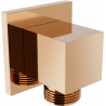 Mexen Cube angled connection, rose gold - 79340-60
