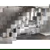 Mexen Lunar right-hand swing shower enclosure 70 x 70 cm, transparent, chrome - 834-070-070-01-00-P