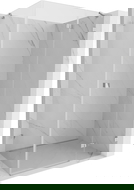 Mexen Lunar right hinged shower cabin 85 x 70 cm, transparent, chrome - 834-085-070-01-00-P