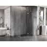 Mexen Lunar right hinged shower cabin 95 x 70 cm, transparent, chrome - 834-095-070-01-00-P