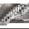 Mexen Lunar shower enclosure hinged right 85 x 80 cm, transparent, chrome - 834-085-080-01-00-P