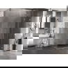 Mexen Lunar shower enclosure hinged right 85 x 80 cm, transparent, chrome - 834-085-080-01-00-P