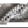 Mexen Lunar shower enclosure hinged right 85 x 80 cm, transparent, chrome - 834-085-080-01-00-P