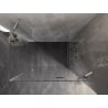 Mexen Lunar Right-Swinging Shower Enclosure 90 x 80 cm, Transparent, Chrome - 834-090-080-01-00-P