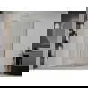 Mexen Roma hinged shower cubicle 120 x 120 cm, Transparent, Chrome - 854-120-120-01-00