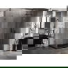 Mexen Lunar shower enclosure hinged right 75 x 70 cm, transparent, brushed gun gray - 834-075-070-66-00-P