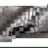 Mexen Lunar shower enclosure hinged right 75 x 70 cm, transparent, brushed gun gray - 834-075-070-66-00-P