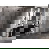 Mexen Lunar right swing shower cabin 85 x 70 cm, transparent, brushed gun gray - 834-085-070-66-00-P
