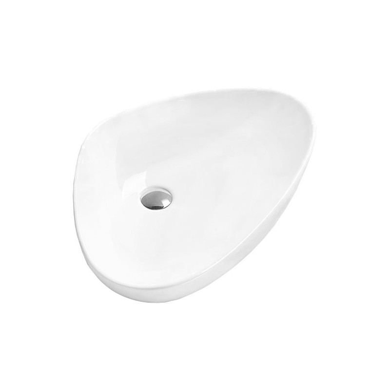 Mexen Bella countertop washbasin 59 x 39 cm, White - 21465900