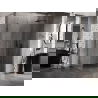 Mexen Lunar shower enclosure right hinged 95 x 90 cm, transparent, gun metal - 834-095-090-95-00-P